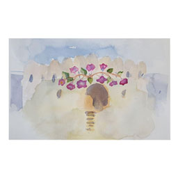 تابلو نقاشی سورئال نمای طبیعت کد 29