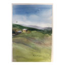 تابلو نقاشی نمای طبیعت کد 39