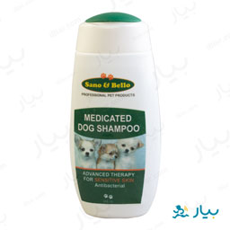 شامپو درمانی مخصوص سگ 265 میلی لیتری سانو اند بلو