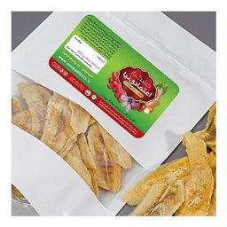 چیپس موز خشک شده 100 گرمی اعتمادی نیا