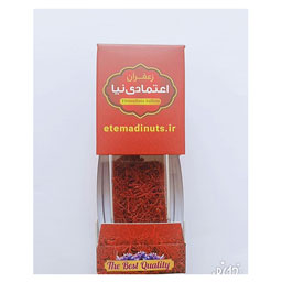 زعفران سرگل ممتاز کریستال 0/5 مثقالی اعتمادی نیا