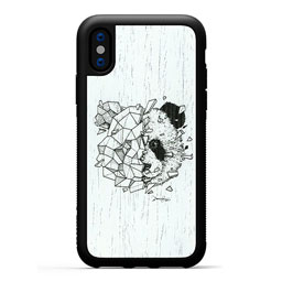 قاب ایفون مدل Panda مجموعه Kerby Rosanes مناسب برای ایفون X/10