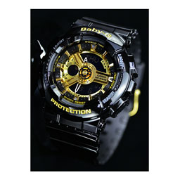 ساعت مچی زنانه G-SHOCK مدل BA-110-1ADR