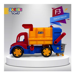 ماشین حمل زباله مدل F3 زرین تویز
