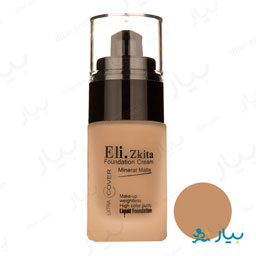 کرم پودر پمپی سری Mineral Matte شماره 201 الیزکیتا