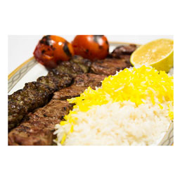 چلو کباب سلطانی جوان
