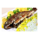 چلو ماهی قزل آلا جوان