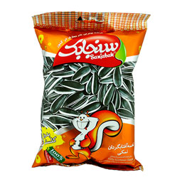 تخمه آفتابگردان نمکی سنجابک 110 گرمی