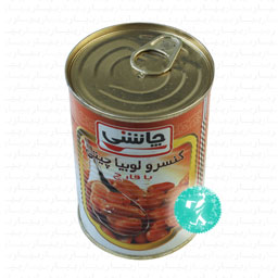 کنسرو لوبیا چیتی با قارچ 430 گرمی چاشنی