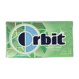 آدامس شیرین نعنایی 14 عددی اربیت