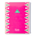 دفتر سیمی طلقی 100 برگ نهال