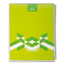 دفتر سیمی طلقی 60 برگ نهال