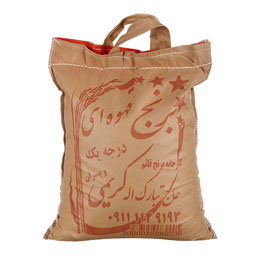 برنج قهوه‌ای 5 کیلوگرمی حاج ‌تبارک اله کریمی و پسران
