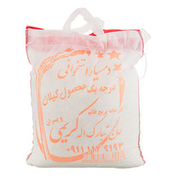 برنج دم سیاه استخوانی 5 کیلوگرمی حاج‌ تبارک اله کریمی و پسران