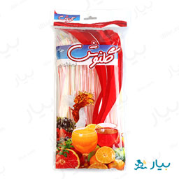 نی کافه تاشو 100 عددی گلنوش