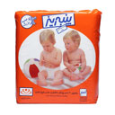 پوشک معمولی قرمز بچه سایز بزرگ 20 عددی پنبه ریز