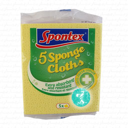 پاک فوم 5 عددی SPONTEX
