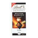 شکلات تلخ با تکه های فندق بوداده 100 گرمی لینت