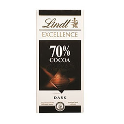 شکلات تلخ 70 درصد 100 گرمی لینت