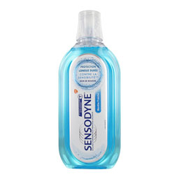 دهان شویه مدل Menthe Fraîche Protection حجم 500 میلی لیتری سنسوداین