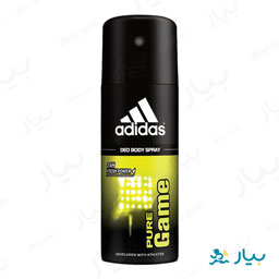 اسپری بدن پیور گیم 150 میلی لیتری - مردانه آدیداس