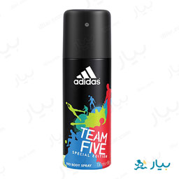 اسپری بدن تیم فایو 150 میلی لیتری - مردانه آدیداس