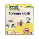 دستمال اسفنجی 5 عددی وایت‌اند‌وایت