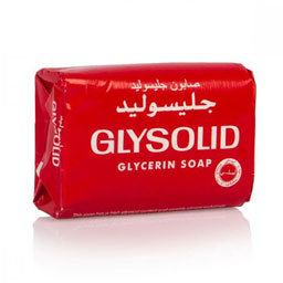 صابون گلیسیرین قرمز 125 گرمی گلیسولید