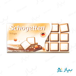 شکلات سه لایه مخلوط 100 گرمی شوگتن