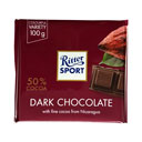 شکلات تلخ 50 درصد 100 گرمی ریتر اسپرت