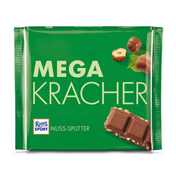 شکلات فندقی 250 گرمی ریتر اسپرت