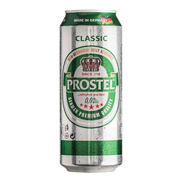 نوشیدنی بدون الکل کلاسیک حجم 500 میلی لیتری پروستل