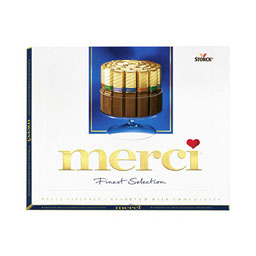 شکلات آبی 250 گرمی مرسی