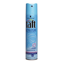 اسپری نگه دارنده مو تافت – taft مدلUltra Pure4 با حجم 250ml