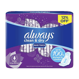 نوار بهداشتی بزرگ 30 عددی آلویز