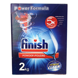 پودر ماشین ظرفشویی مدل 5X وزن 2000 گرمی فینیش