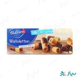 ویفر رولی با شکلات شیری 100گرمی بالزن