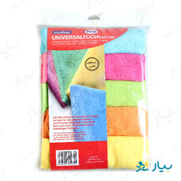 دستمال حوله ای میکروفیبر 5 عددی رزی