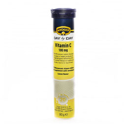 قرص جوشان ویتامین c تعداد 20 عددی دی بای دی