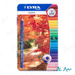 مداد رنگی اوسیریس 12 رنگ لیرا