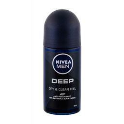 مام رول ضد تعریق مردانه مدل Deep مقدار 50 میلی لیتری نیوآ