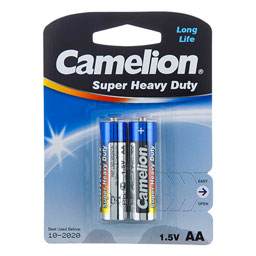 باتری قلمی Super Heavy Duty دو عددی کملیون