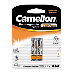 باتری نیم قلم شارژی 1/2 ولت کاملیون