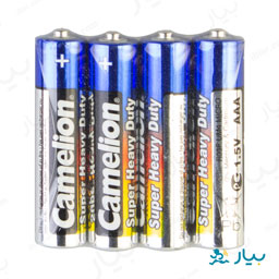 باتری نیم قلم سوپر هوی دیوتی 1/5 ولت AA تعداد 4 عددی کاملیون