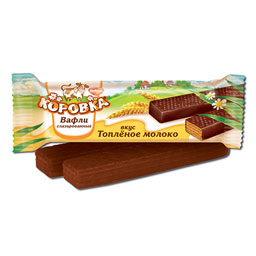 ویفر شیری شکلاتی 50 گرمی کوپوبکا