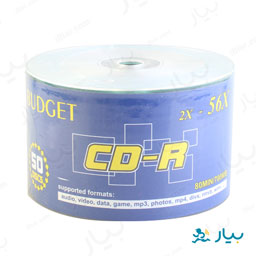 سی دی خام 50 عددی 2X بودگت