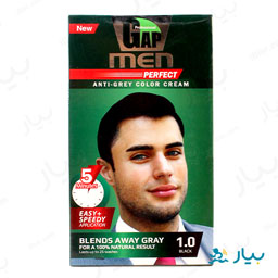 کیت رنگ مو مردانه شماره 1/0 گپ