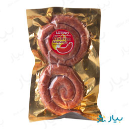 سوسیس چوریزو حلزونی لوتینو
