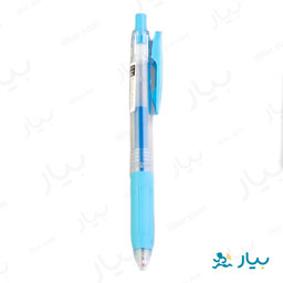 خودکار ساراسا کلیپ آبی آسمانی زبرا