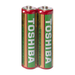 باتری نیم قلم AAA شرینک 2 تایی توشیبا